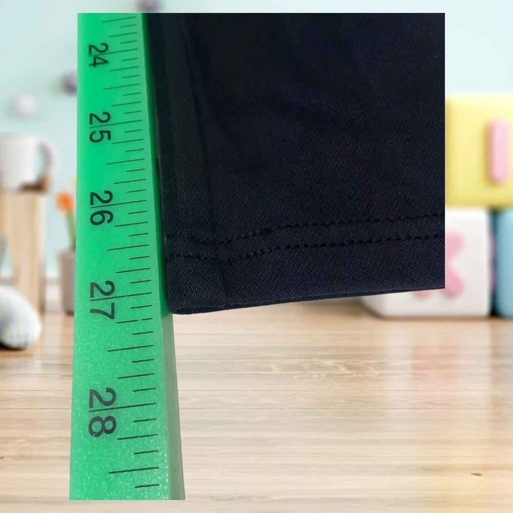 Time & True  Women’s Maternity size Large-12-14 Black Leggings - Picture 7 of 10